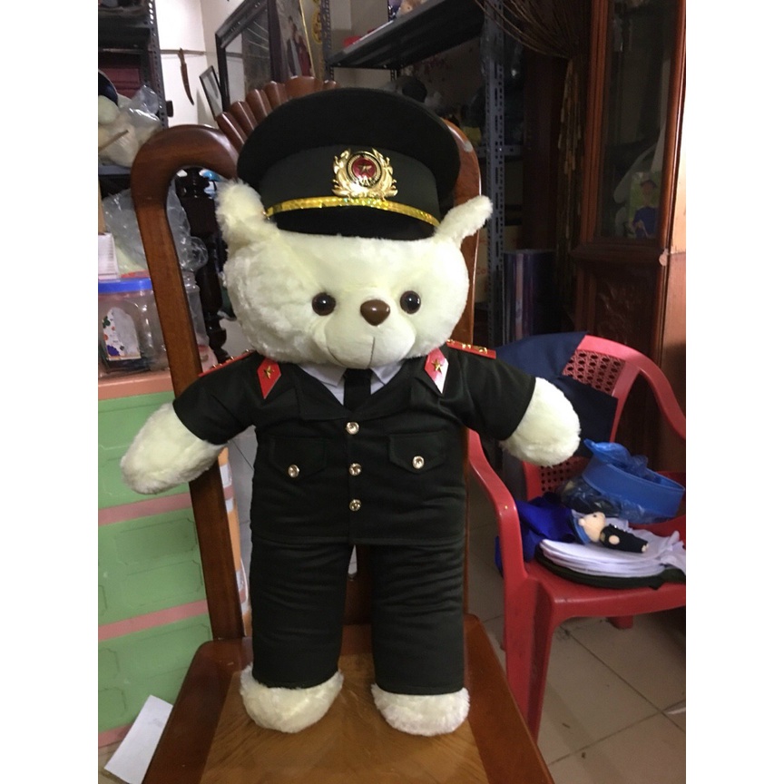 Gấu 70cm Cảnh sát, Y tá, Bác sĩ