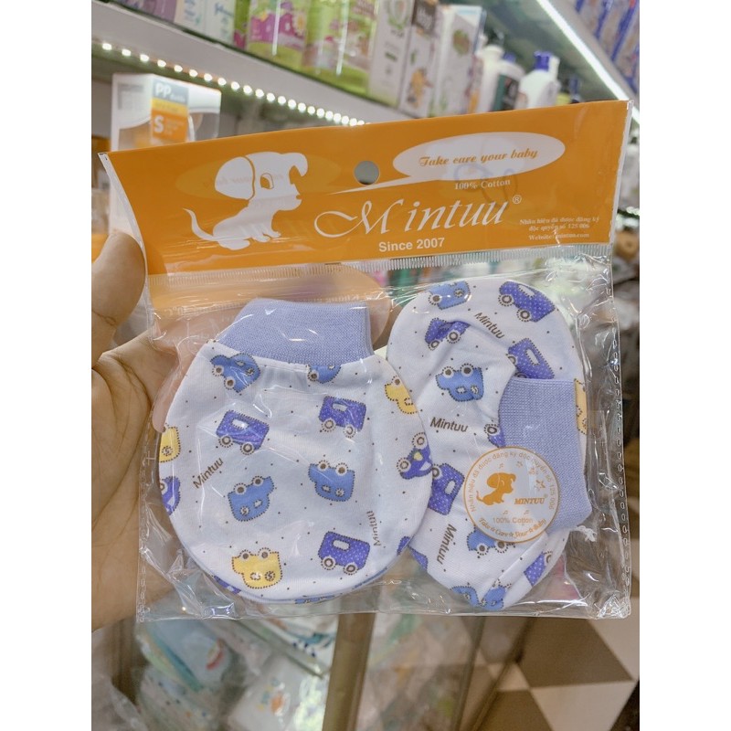 Bao tay chân cho sơ sinh Mintu