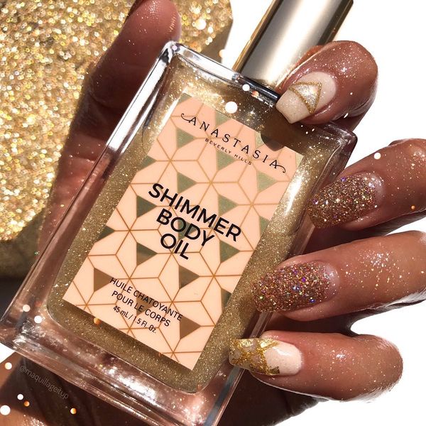 (Thanh lý hết date + Dơ vỏ) Dầu dưỡng body bắt sáng Anastasia Beverly Hills - Shimmer Body Oil