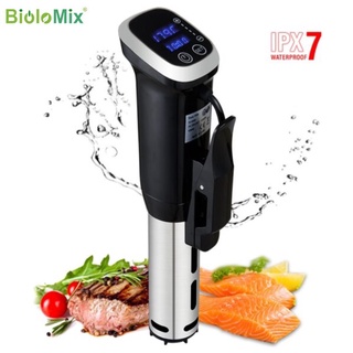 Máy nấu chậm thực phẩm Sous vide BioloMix SV-8008 với màn hình điều khiển chính xác kỹ thuật số LED