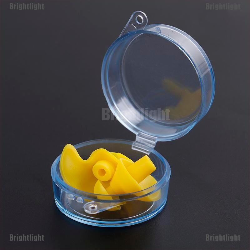 Nút Bịt Tai Bằng Silicon Mềm Tiện Dụng Khi Đi Bơi / Làm Việc