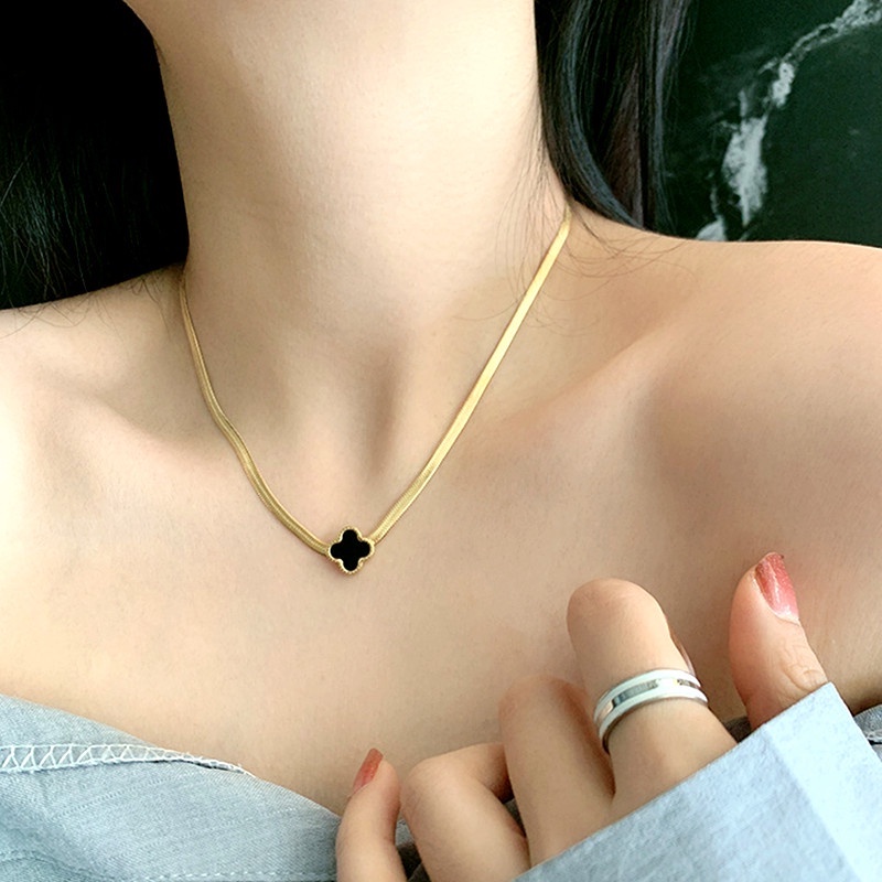 Dây Chuyền Mạ Vàng 18k Mặt Hình Số La Mã