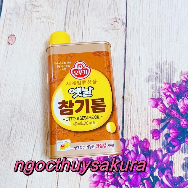 DẦU MÈ OTTOGI HÀN QUỐC 450ML