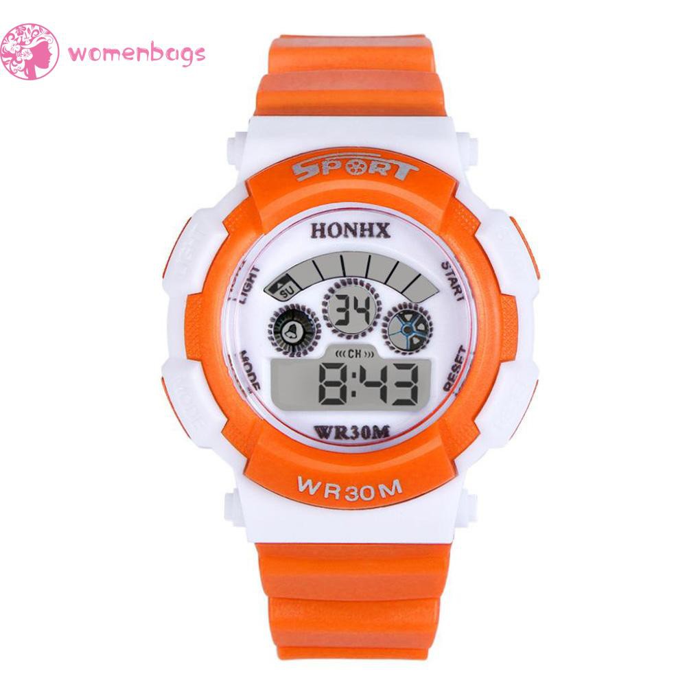 (Hàng Có Sẵn) Đồng Hồ Điện Tử Đa Năng Chống Nước Cho Trẻ Em