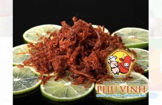 Khô bò phú vinh 85gr