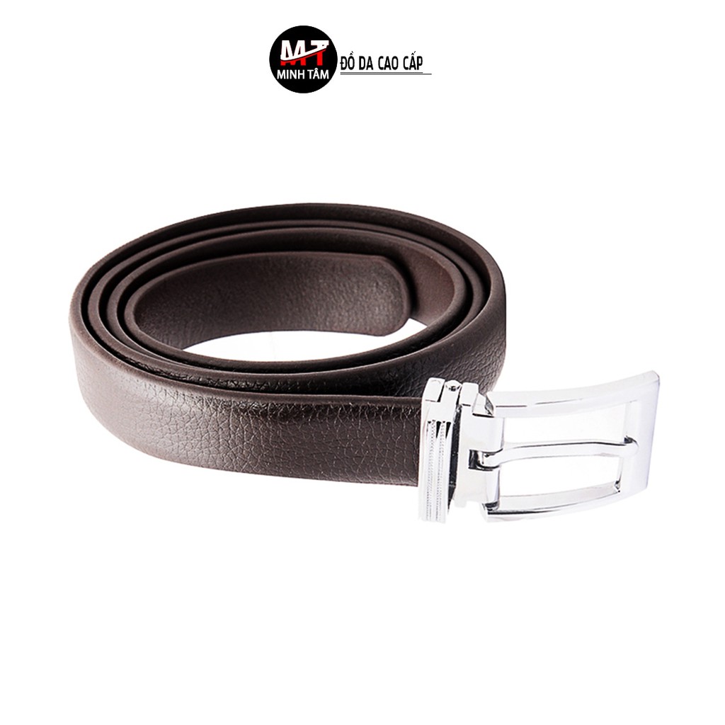 Thắt lưng nữ Minh Tâm da bò 3 lớp MT711