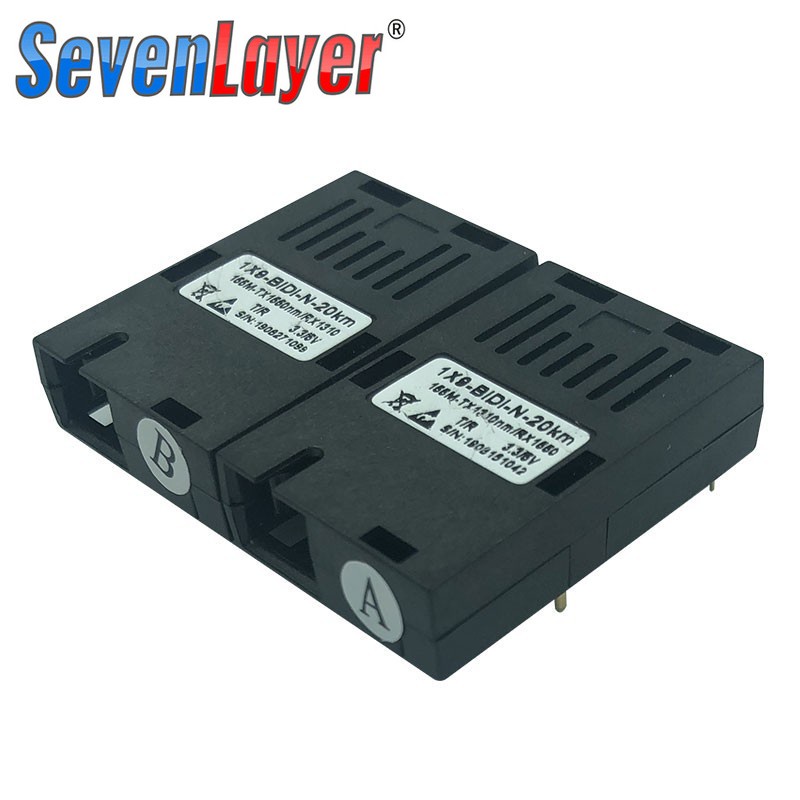 1 Cặp Đầu Nối Chuyển Đổi  155M SC BIDI 20km 1 * 9 Sang 100M HTB-3100
