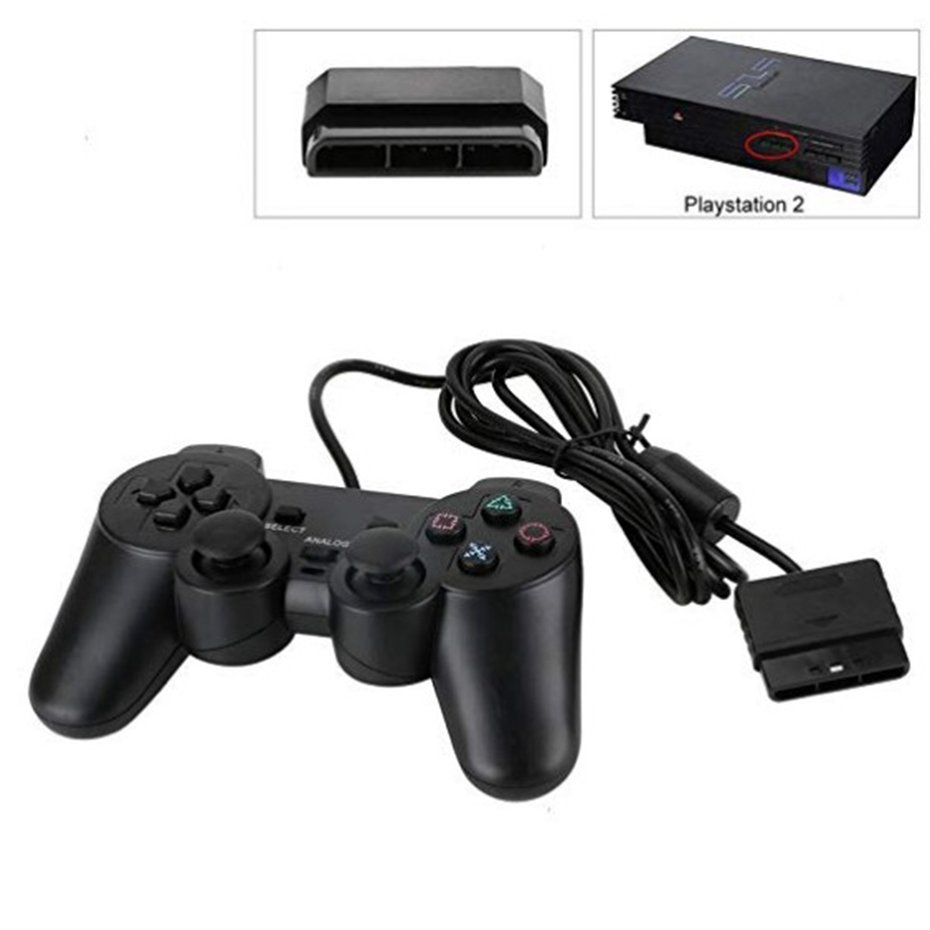 Tay cầm chơi game có dây cho máy chơi game Sony PS2