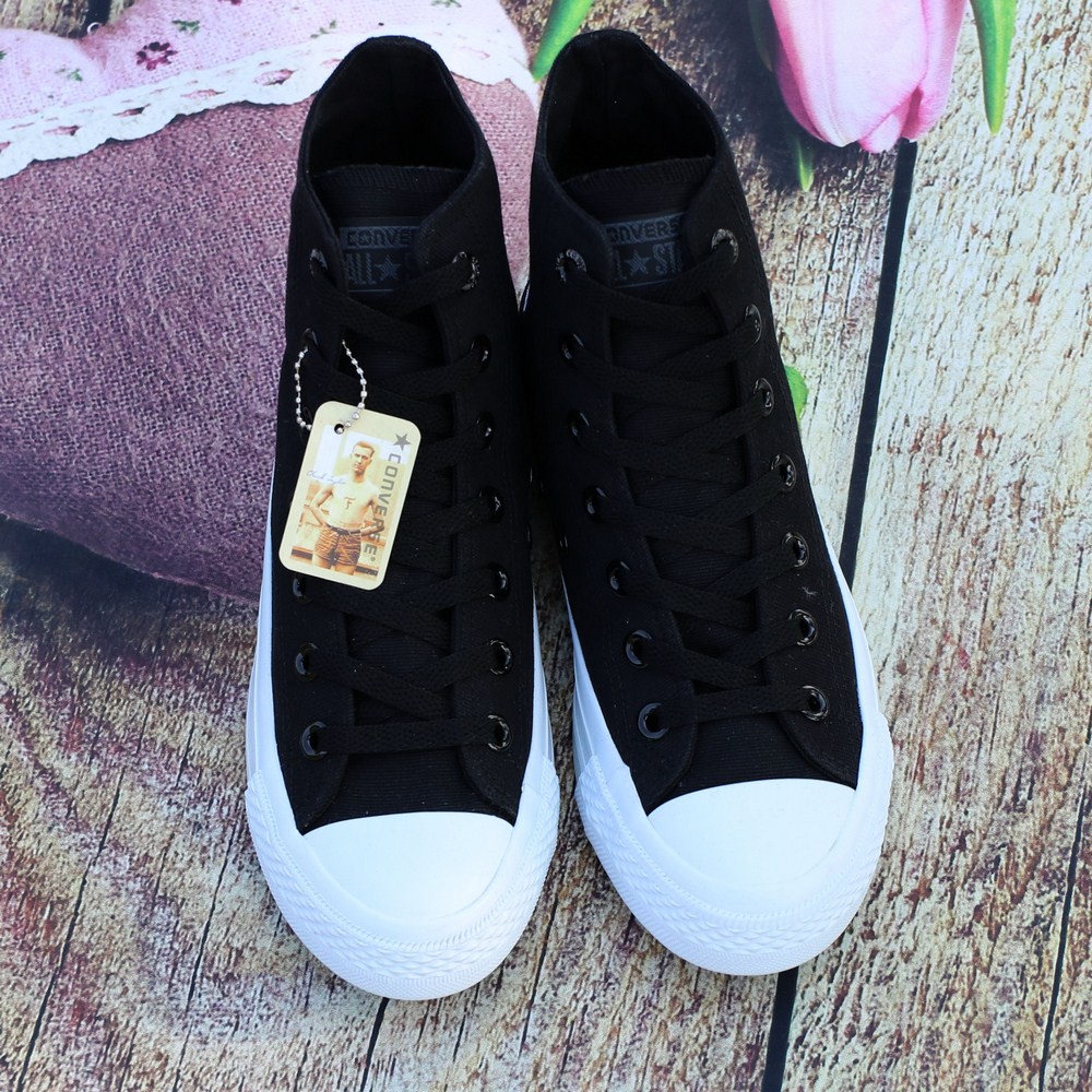 Giày Sneaker Chuck 2 Nam Cổ Cao Đen | BigBuy360 - bigbuy360.vn