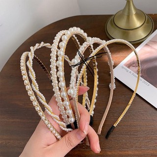 Bờm tóc nữ đính ngọc trai nhân tạo, bờm nữ thời trang siêu hot