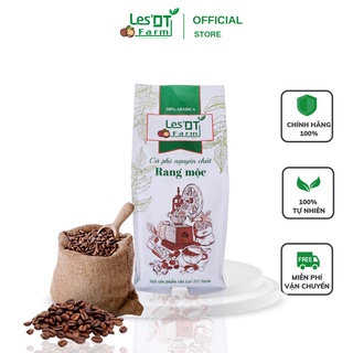 Cà phê Arabica rang mộc nguyên chất 100% Les'DT Farm thơm ngon pha phin, pha máy