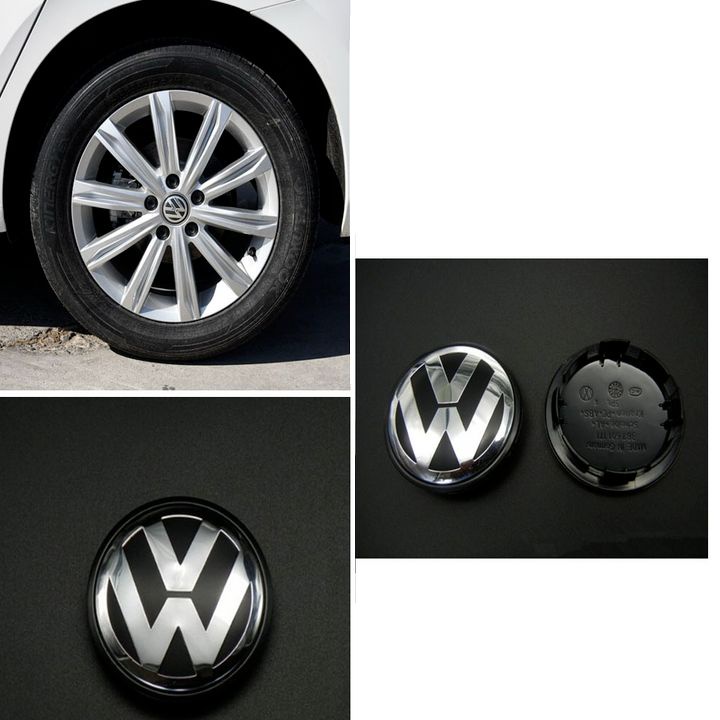 Logo chụp mâm, ốp lazang bánh xe ô tô Volkswagen