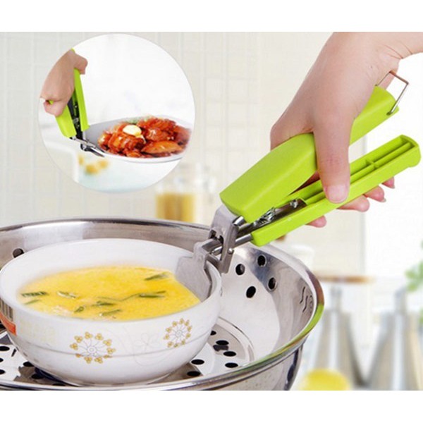 Dụng Cụ Gắp Nóng Chuyên Dụng (xanh)