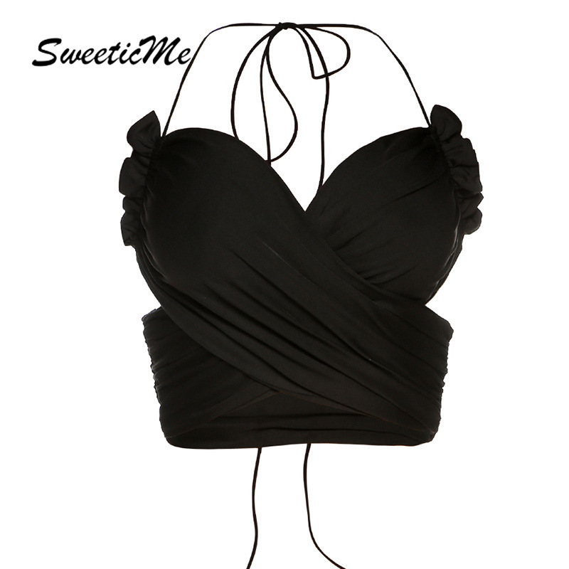 Áo Cổ Yếm Ôm Dáng Gợi Cảm Dành Cho Nữ 2021