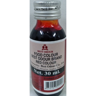 Màu thực phẩm ( đỏ ) best odour 30 ml ( thái lan)