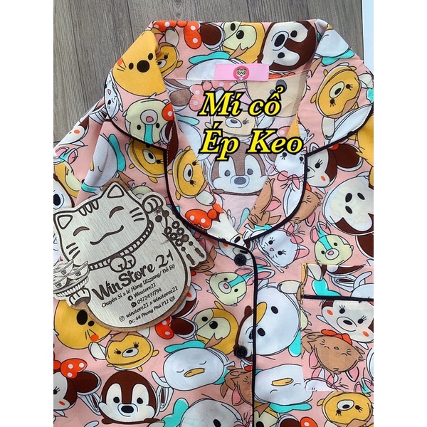 Đồ Bộ Pijama Lụa Hàn Đùi Đồ Bộ Mặc Nhà Đồ Bộ Nữ _ Tay ngắn quần đùi (40kg đến 75kg).