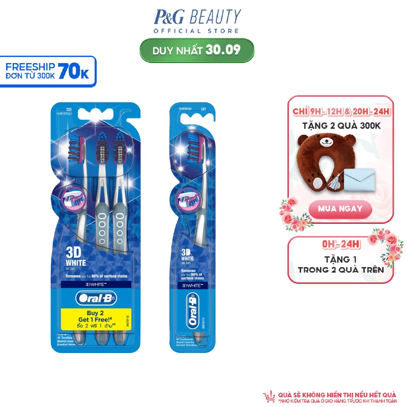 Bàn chải OralB 3D White