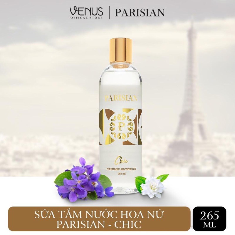 Sữa tắm Nước Hoa Nữ Parisian Premium 265ml | Thế Giới Skin Care