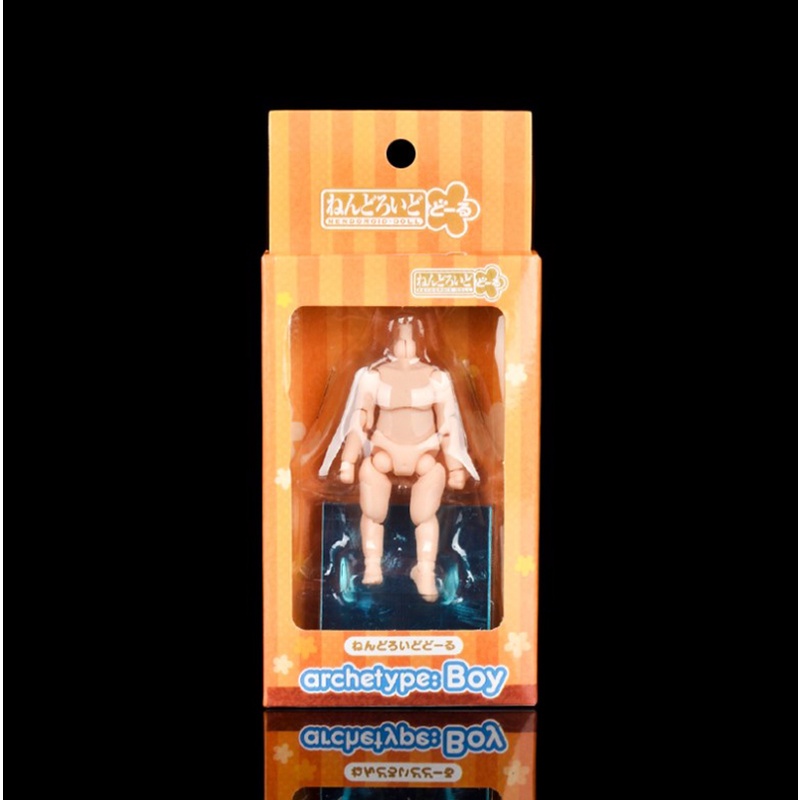 Mô hình cơ thể búp bê có khớp cử động dùng trang trí bàn làm việc