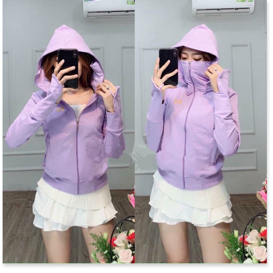 ÁO KHOÁC NỮ DA CÁ IN FF CHỐNG NẮNG TẢN NHIỆT CỰC TỐT