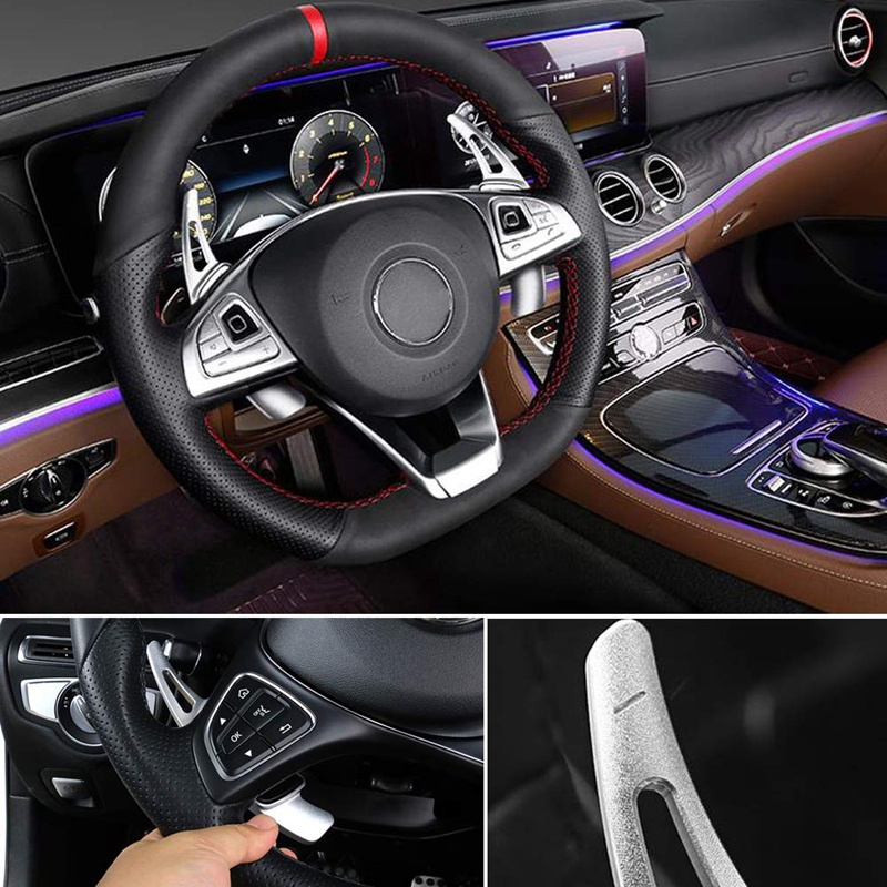 Cần Gạt Chuyển Số Mở Rộng Bằng Hợp Kim Nhôm Cho Mercedes Benz Sier For a B C CLA CLS E G GL GLA GLC GLE GLS Metris S Sllc Class