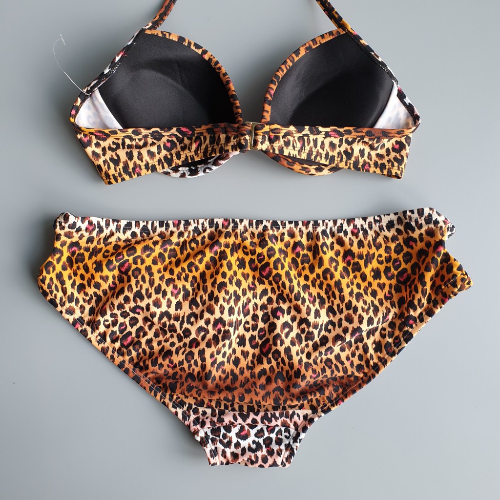 Bộ bơi hai mảnh Sofia báo đốm xuất khẩu Châu Âu