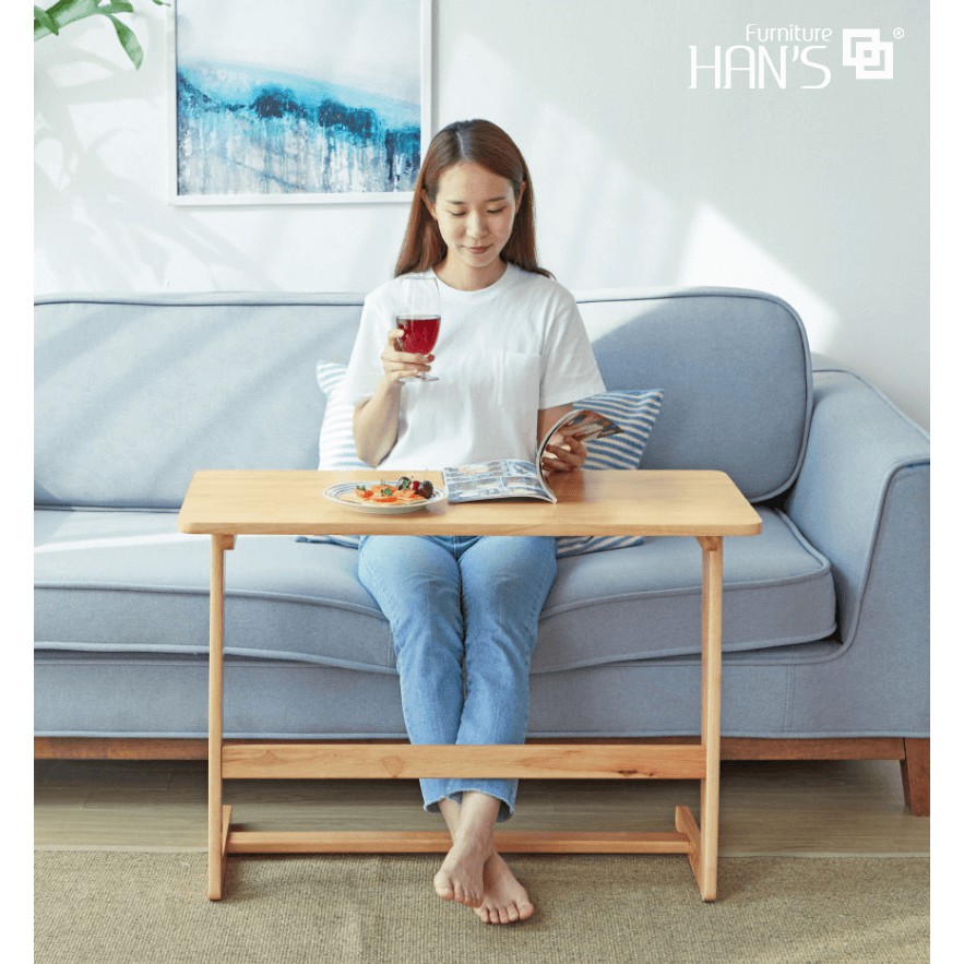 Bàn Sofa Hàn Quốc LANI size L (870 x 400)