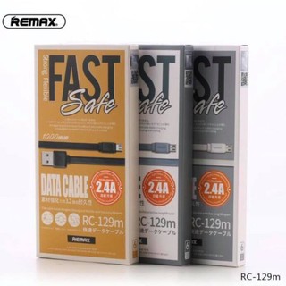 Cáp sạc Remax RC-129m Micro USB Fast Pro ✓ Cáp Android