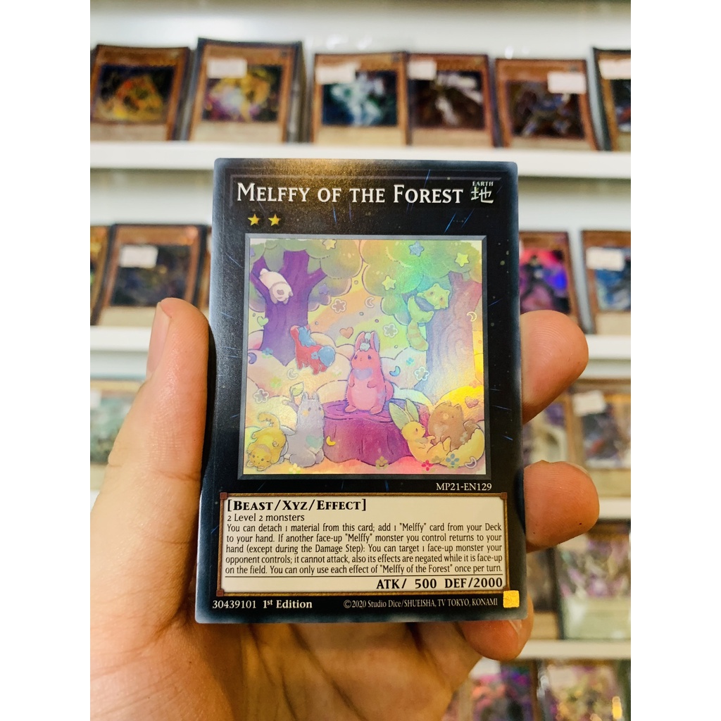 Thẻ Bài Lẻ YugiOh! Mã MP21-EN129 - Melffy of the Forest - Super Rare - 1st Edition