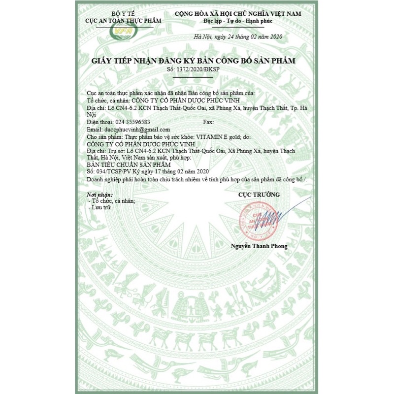 Vitamin E Gold - Viên uống bổ sung vitamin E