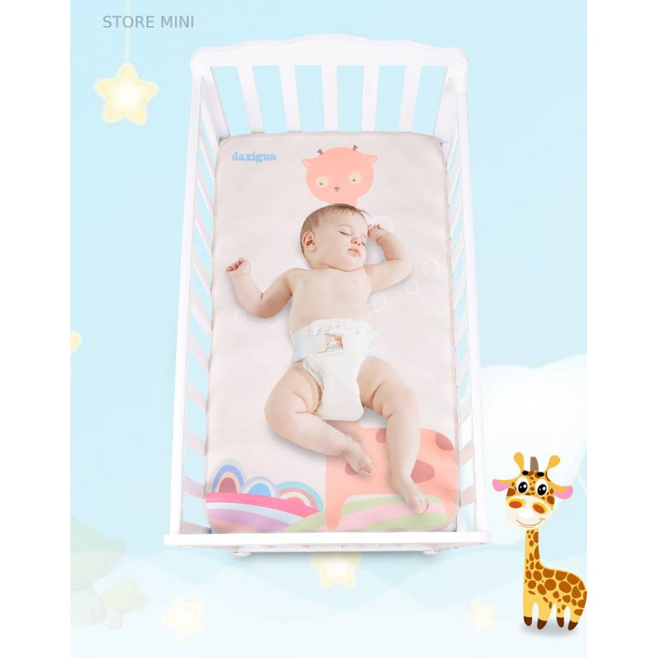 Miếng Lót Chống Thấm 4D Cho Bé Sơ Sinh 50x70 Thoáng Khi Chọn Mẫu, Tấm Lót Chóng Thấm