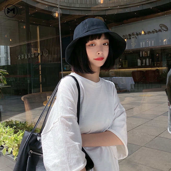 Nón Tai Bèo Vành Tròn Vành Rộng Chống Nắng Thời Trang Hàn Quốc Mới 2022
