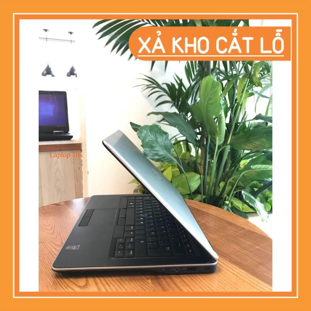 [hot sale] BÁN RẺ Laptop Dell Latitude E7440 core i7 nhôm nguyên khối, màu bạc siêu mỏng với màn hình 14 inch siêu net