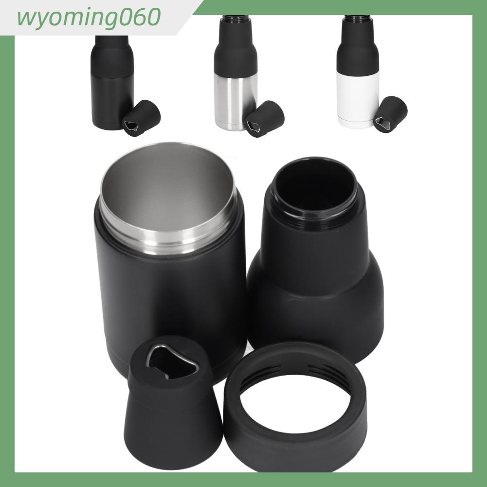 Wyoming060 Chân không đôi tường bằng thép gỉ có thể cách nhiệt và bể chứa lạnh với dụng cụ mở chai