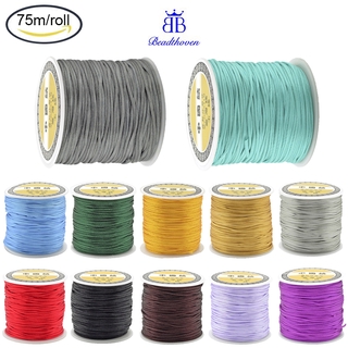 Cuộn dây nylon 1mm 75m làm đồ trang sức