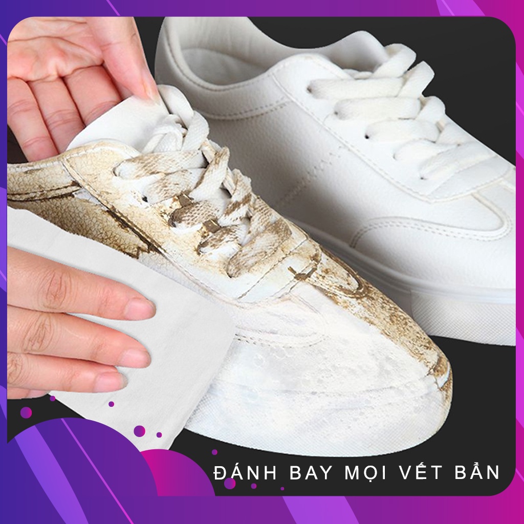 Khăn giấy ướt lau giày Shoe Wet Wipes, khăn vệ sinh giày Sneaker Master Store