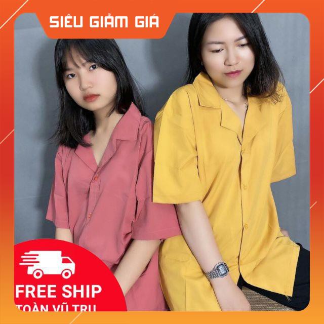 [ VIDEO ] ÁO SƠ MI TAY NGẮN TRƠN UNISEX
