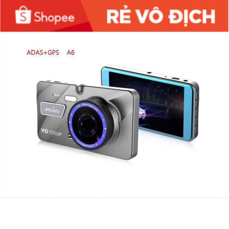 [RẺ SỐ 1 SHOPEE] Camera hành trình A6 Gps cảnh báo làn liền lùi fullHD .