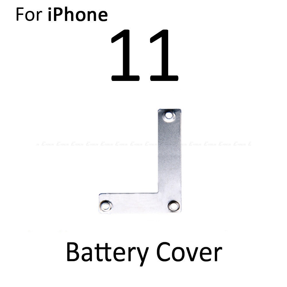Bộ 5 Kẹp Cố Định Pin Màn Hình LCD Bằng Kim Loại Cho iPhone 7 8 Plus X XS XR 11 Pro Max