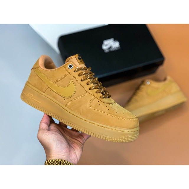 Giày AF1 ( có sẵn) air force 1 phối màu da bò , da lộn cao cấp