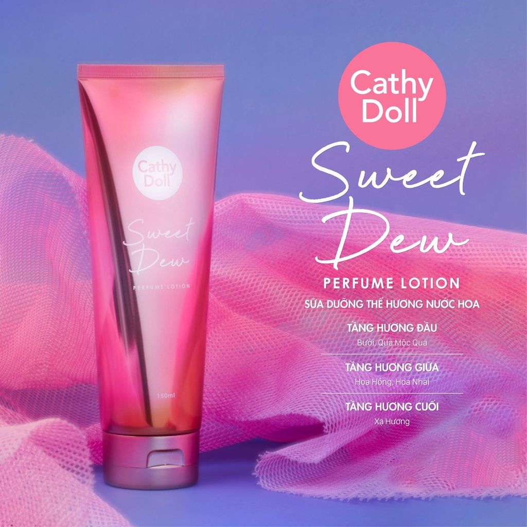 Sữa Dưỡng Thể Hương Nước Hoa Cathy Doll Perfume Lotion 150ml