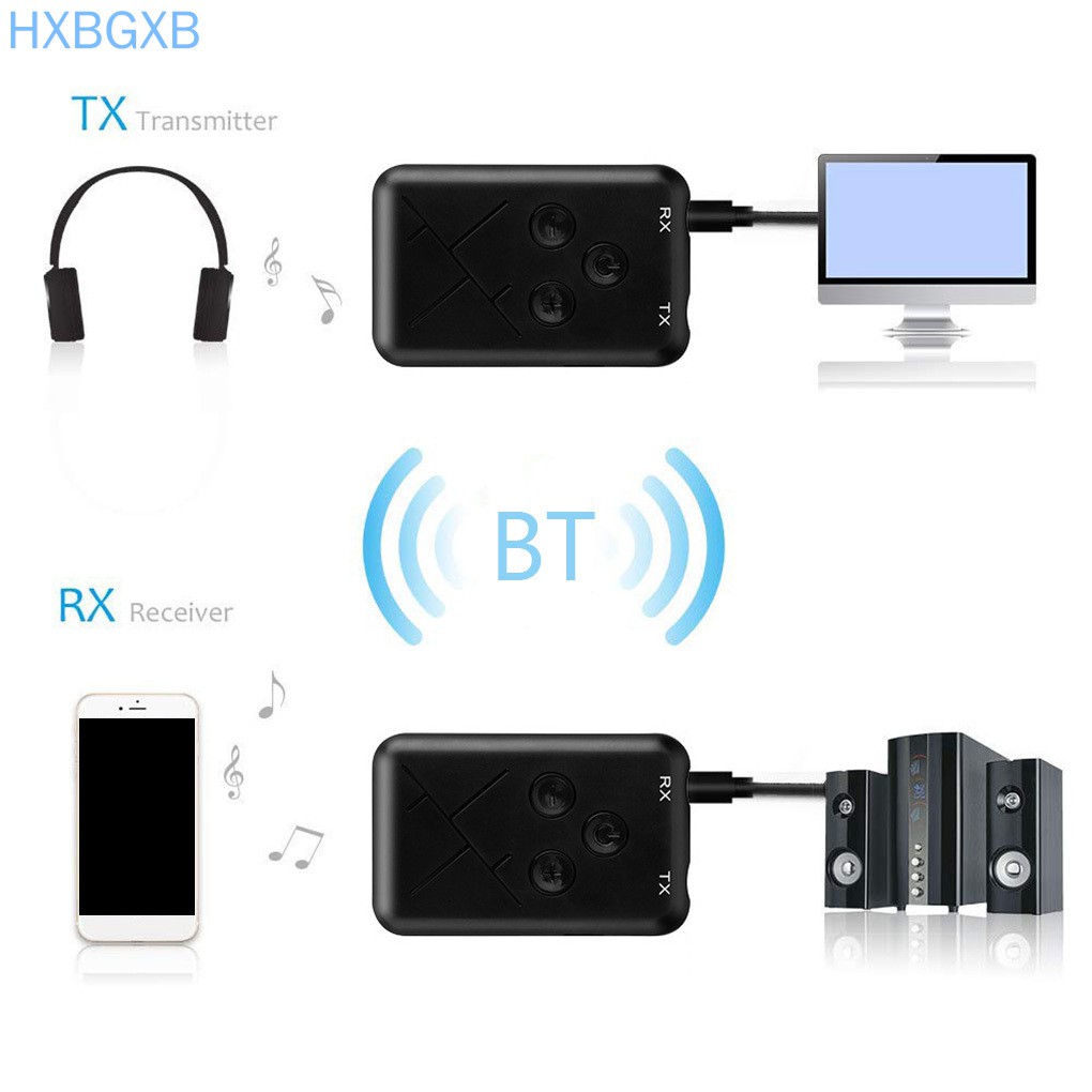 Bộ Thu Phát Âm Thanh Bluetooth 4.2 3.5mm 2 Trong 1 Cho Tv / Xe Hơi | BigBuy360 - bigbuy360.vn