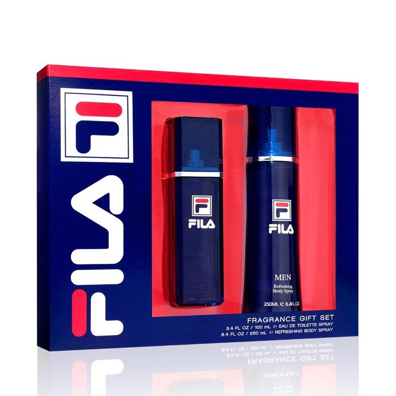 SET NƯỚC HOA FILa NAM SĂN SALE GỒM NƯỚC HOA VÀ CHAI XỊT BODY 250ml