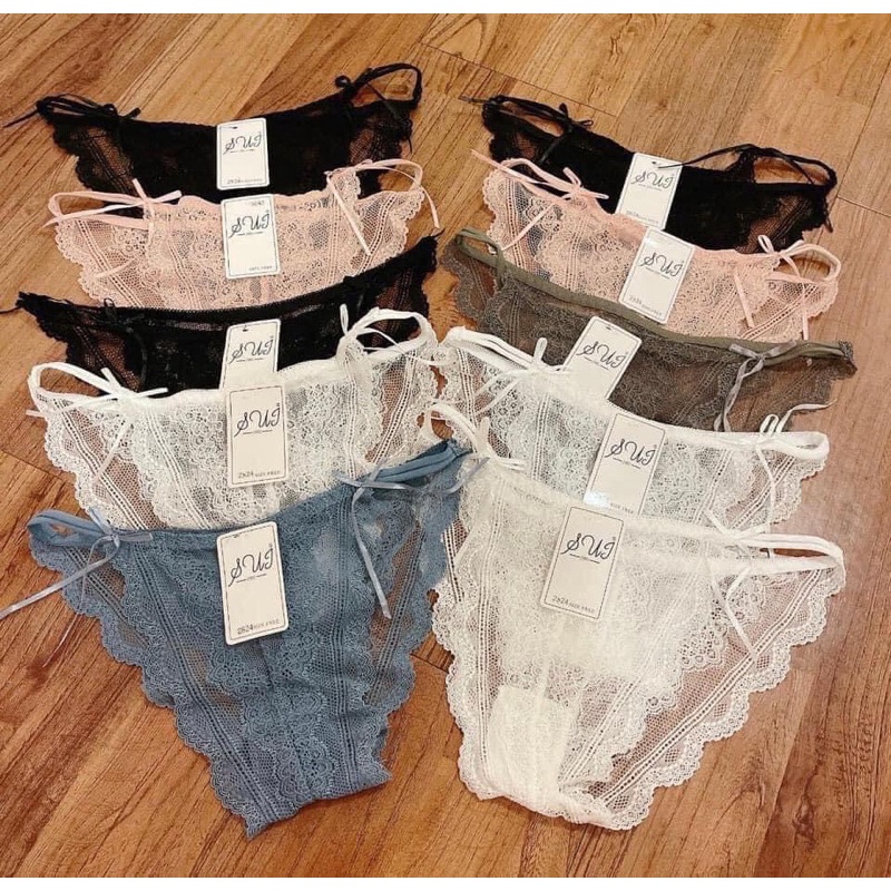 Set chip Zh Thái Lan set 10 cái mẫu ren nơ
