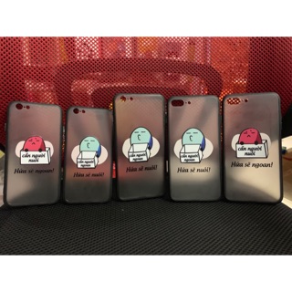 Ốp iphone6G,6S,6Plus,7Plus,8Plus dẻo viềng in hình kute