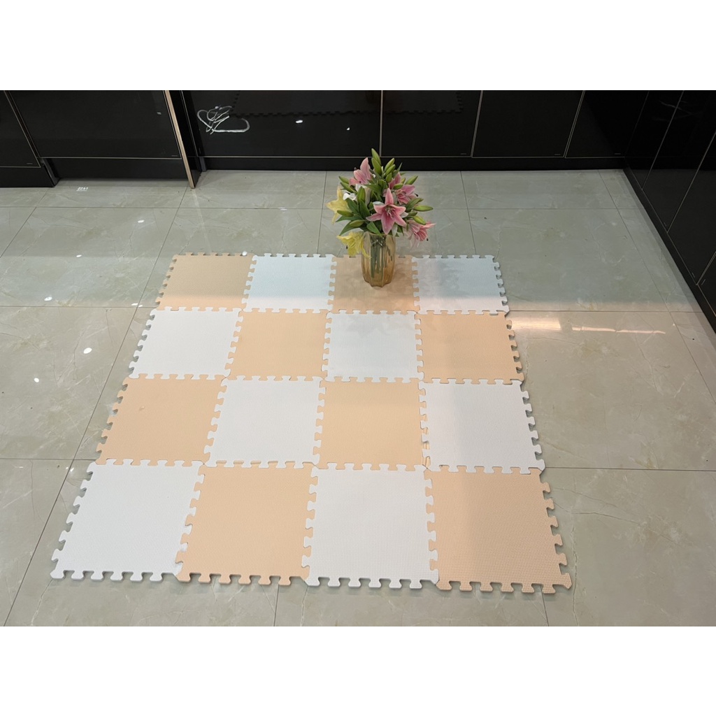 Thảm Xốp Trải Sàn HomeLiFe Kích Thước 30x30 Cm Dày 1Cm Không Mùi, An Toàn, Hàng VNXK