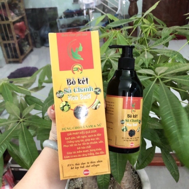 Dầu gội Bồ kết sả chanh hoa bưởi