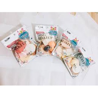 SET BÔNG PHẤN TRANG ĐIỂM 6 MÓN