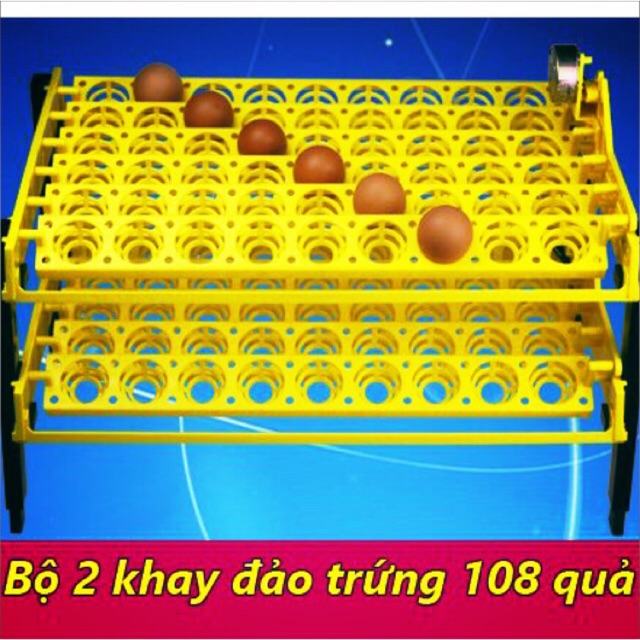 Khay Đảo Trứng Tự Động 108 Trứng