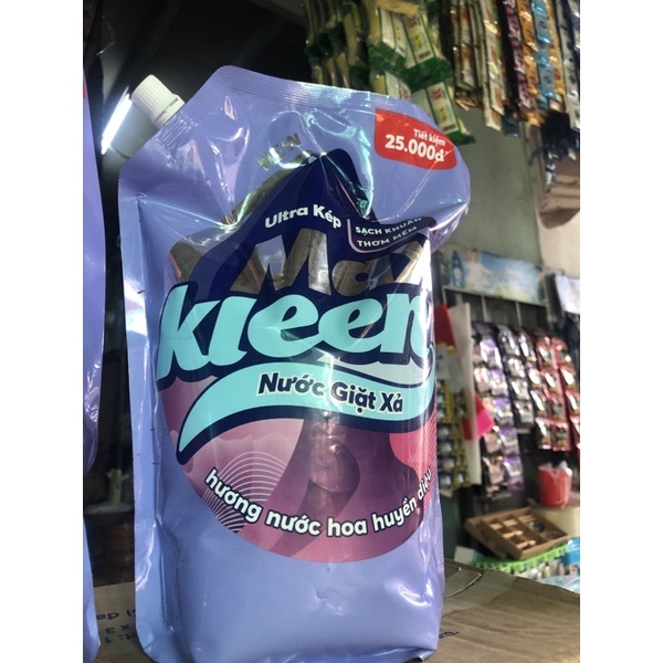 Túi Nước Giặt Max Kleen Túi 3,8Kg Hương Huyền Diệu